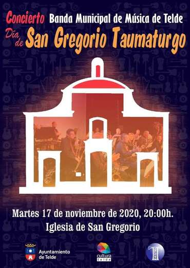 Cartel del concierto de la Banda Municipal/TA.